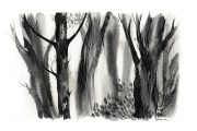 «Деревья хотят танцевать», из серии The woods creatures. Катя Зуева.
